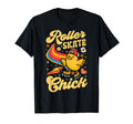 Roller Skating Skate 1970S Chicken Roller T-Shirt - Streetwear Style Unisex - T-Shirt, Sweatshirt, Hoodie