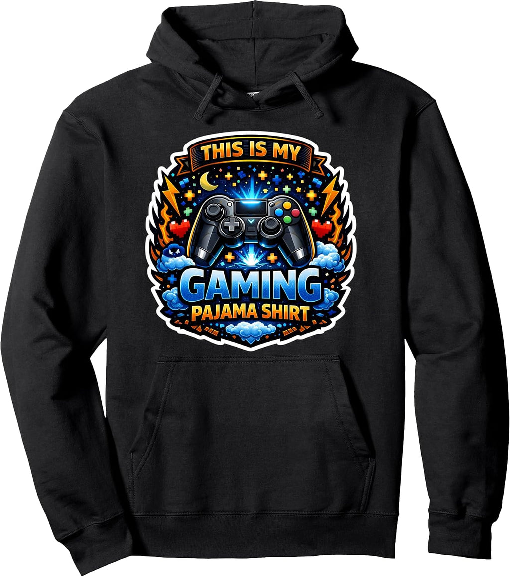 This Is My Gaming Pajama Video Game Merch - Adult & Kids T-Shirts, Sweatshirts & Hoodies apparel design preview 1