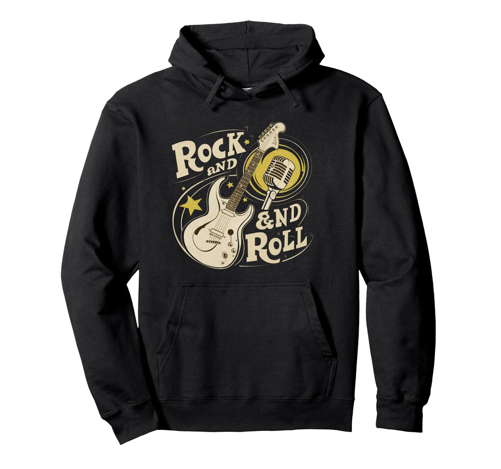 Rock Every Concert Rock And Roll Vibes Hoodie - Unique Graphic Unisex - T-Shirt, Sweatshirt, Hoodie