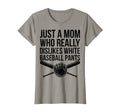 Womens Dislikes White Baseball Pants T-Shirt - Trendy Graphic for Adults - T-Shirt, Sweatshirt, Hoodie