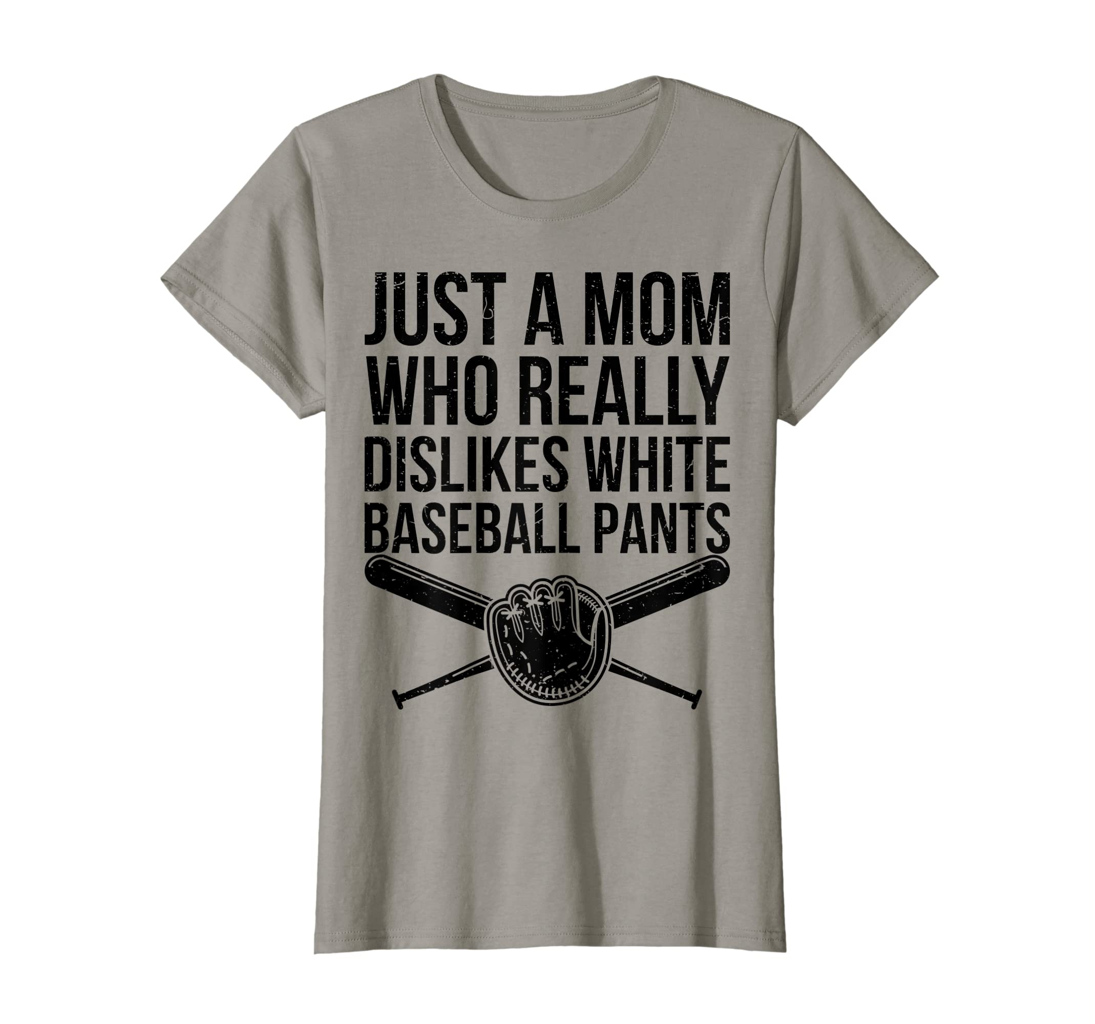 Womens Dislikes White Baseball Pants T-Shirt - Trendy Graphic for Adults - T-Shirt, Sweatshirt, Hoodie
