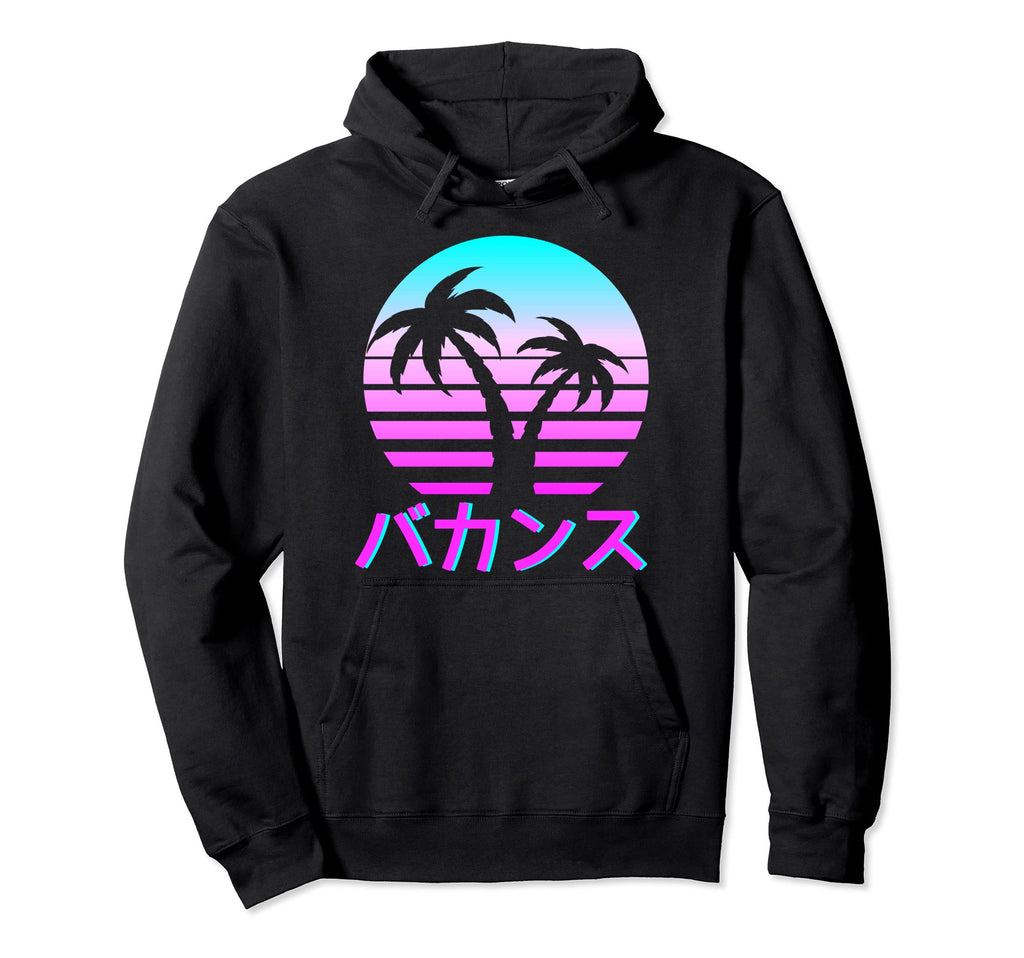 Aesthetic Vaporwave Japanese Japan Hoodie - Fun Novelty Design Unisex - T-Shirt, Sweatshirt, Hoodie