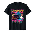 Respect Drip Baseball Ice Cream Drip T-Shirt - Novelty Apparel Men Women - T-Shirt, Sweatshirt, Hoodie