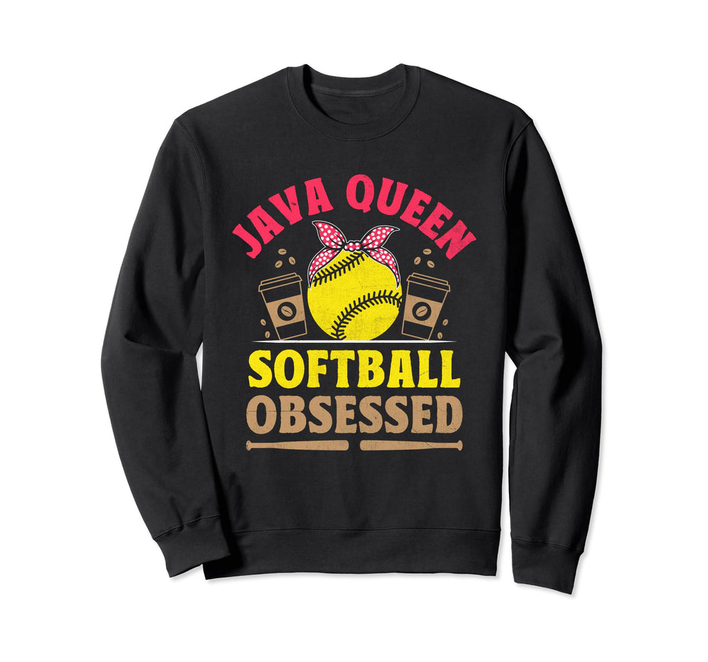 Softball Baseball Mom Player Sweatshirt - Casual Everyday Wear Unisex - T-Shirt, Sweatshirt, Hoodie