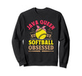 Softball Baseball Mom Player Sweatshirt - Casual Everyday Wear Unisex - T-Shirt, Sweatshirt, Hoodie