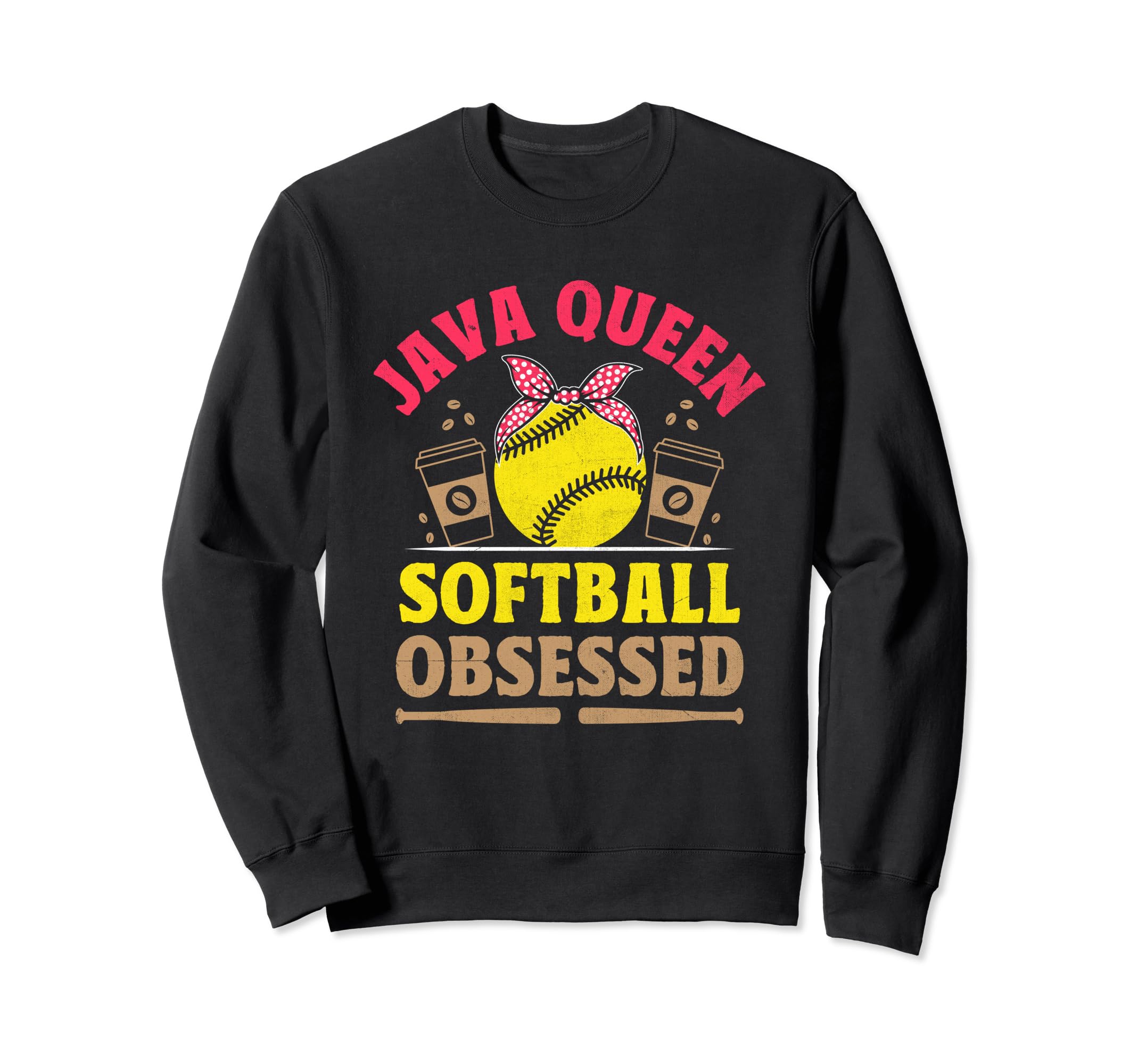 Softball Baseball Mom Player Sweatshirt - Casual Everyday Wear Unisex - T-Shirt, Sweatshirt, Hoodie