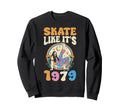 Roller Skating 70S 80S Roller Sweatshirt - Minimalist Print Men Women - T-Shirt, Sweatshirt, Hoodie