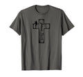 Jesus Saves Christian Cross Baseball T-Shirt - Fun Novelty Design Unisex - T-Shirt, Sweatshirt, Hoodie