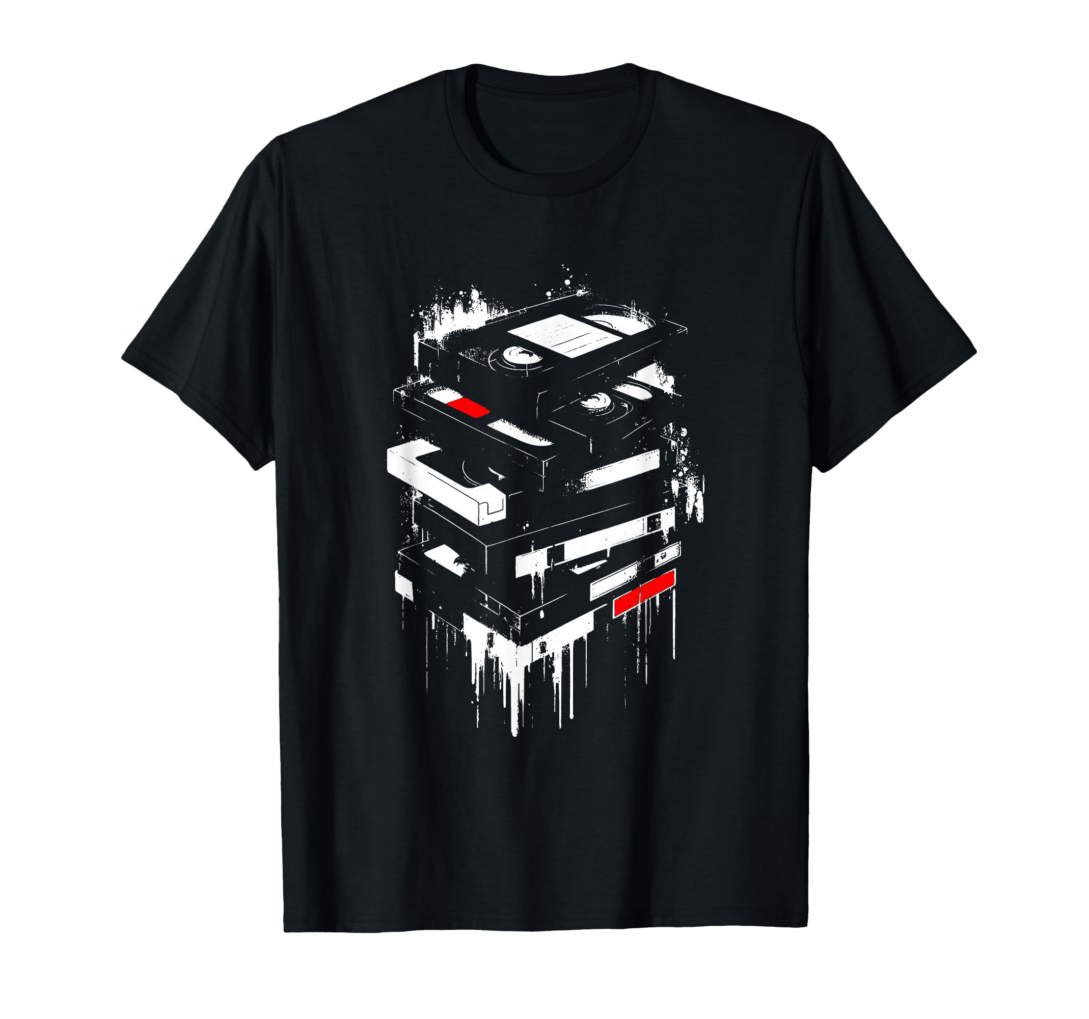 Vhs Tapes 70S 80S 90S Cassette Lover T-Shirt - Minimalist Print Unisex - T-Shirt, Sweatshirt, Hoodie
