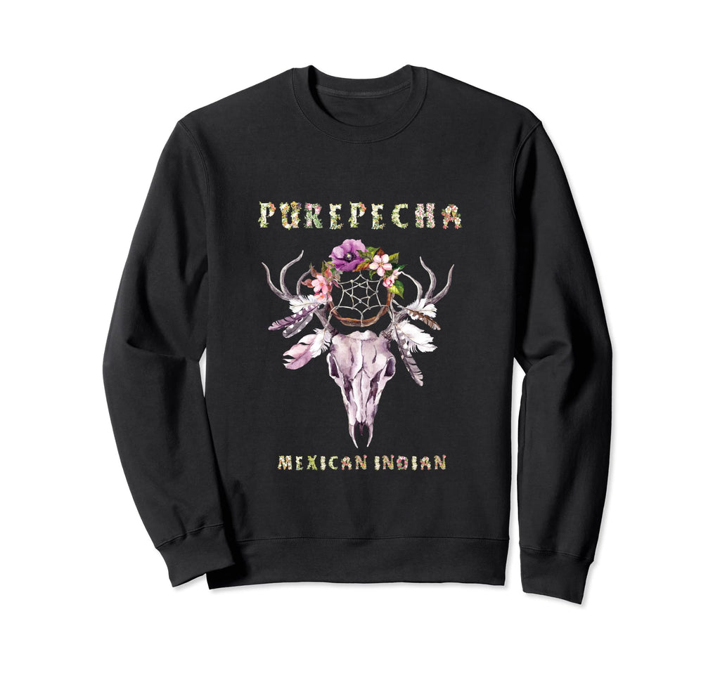 Purepecha Mexican Indian Tribe Sweatshirt - Custom Art Print for Adults - T-Shirt, Sweatshirt, Hoodie