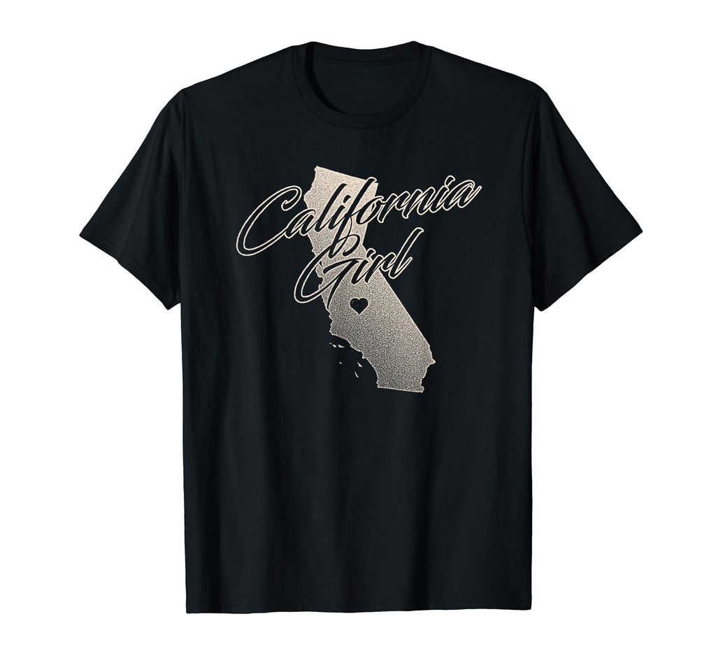 California Distressed State Outline T-Shirt - Custom Art Print Men Women - T-Shirt, Sweatshirt, Hoodie
