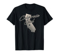 California Distressed State Outline T-Shirt - Custom Art Print Men Women - T-Shirt, Sweatshirt, Hoodie