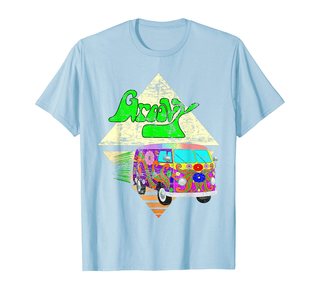 Hippie 1960S Distressed Groovy Road Trip T-Shirt - Streetwear Style Unisex - T-Shirt, Sweatshirt, Hoodie
