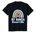 My Babcia Loves Me Rainbow Grandchild T-Shirt - Aesthetic Graphic Men Women - T-Shirt, Sweatshirt, Hoodie