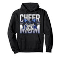 Cheer Mom Mother Bow Cheerleader Hoodie - Casual Everyday Wear for Adults - T-Shirt, Sweatshirt, Hoodie