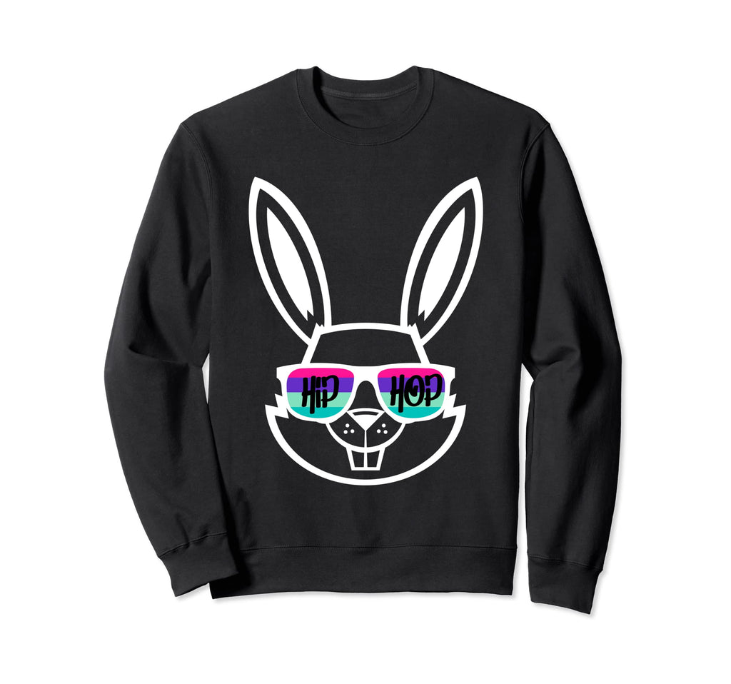 Rapmusk Bunny Hip Hop Bunny Sweatshirt - Custom Art Print for Adults - T-Shirt, Sweatshirt, Hoodie
