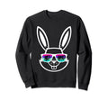 Rapmusk Bunny Hip Hop Bunny Sweatshirt - Custom Art Print for Adults - T-Shirt, Sweatshirt, Hoodie