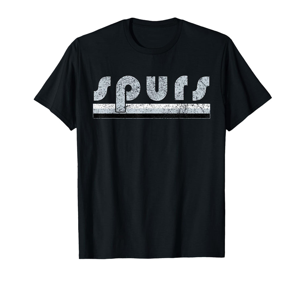 Spurs Distressed Three Stripes Weathered T-Shirt - Graphic Print Unisex - T-Shirt, Sweatshirt, Hoodie