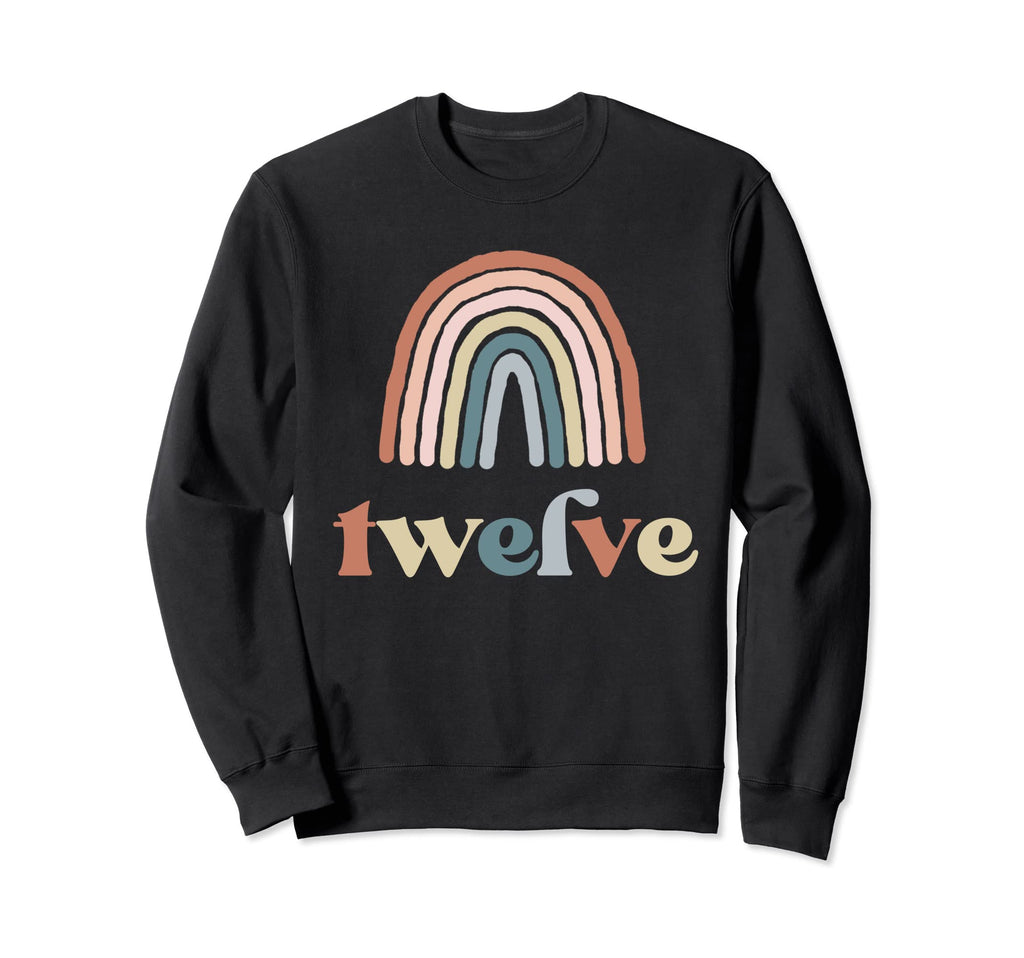 Twelve Year Old 12 Birthday Boho Sweatshirt - Streetwear Style Men Women - T-Shirt, Sweatshirt, Hoodie