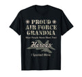 Proud Air Force Grandma T-Shirt - Custom Art Print Unisex - T-Shirt, Sweatshirt, Hoodie