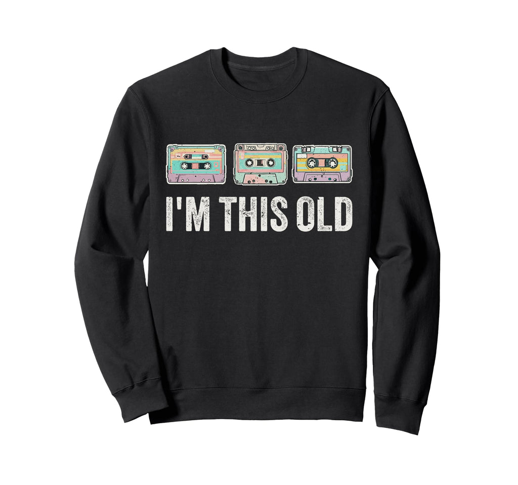 Cassette Tape 80S Music Lover Sweatshirt - Casual Everyday Wear for Adults - T-Shirt, Sweatshirt, Hoodie