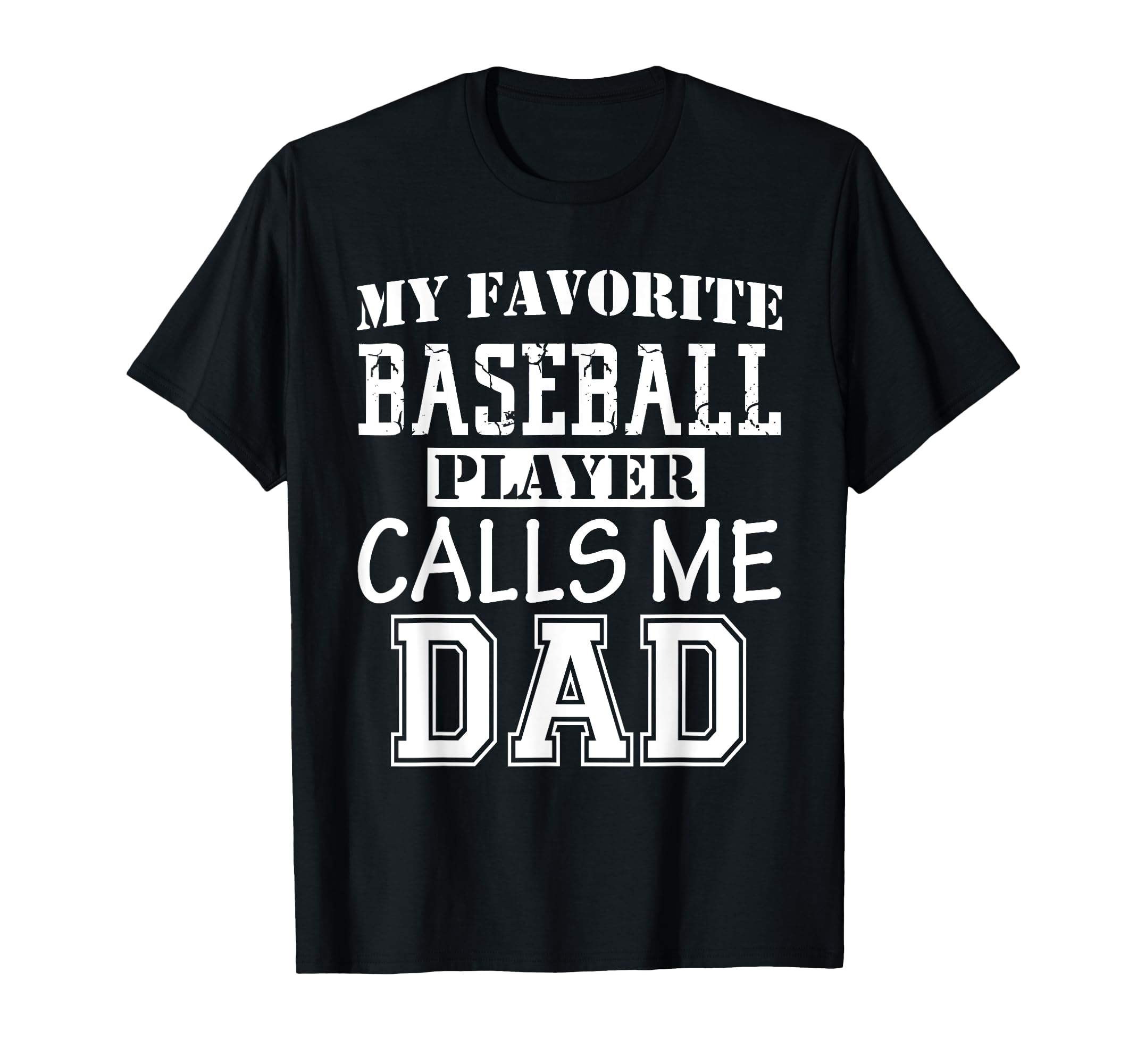 Funny Supportive Dad Baseball T-Shirt - Fun Novelty Design for Adults - T-Shirt, Sweatshirt, Hoodie