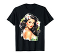 Pretty Hawaiian Pin Up T-Shirt - Casual Everyday Wear for Adults - T-Shirt, Sweatshirt, Hoodie