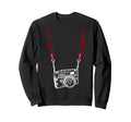 Funny Camera Photographer Costume Sweatshirt - Streetwear Style Unisex - T-Shirt, Sweatshirt, Hoodie