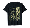 Hitter Baseball Camo American Flag T-Shirt - Trendy Graphic Unisex - T-Shirt, Sweatshirt, Hoodie