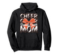 Cheer Mom Mother Bow Cheerleader Hoodie - Aesthetic Graphic for Adults - T-Shirt, Sweatshirt, Hoodie