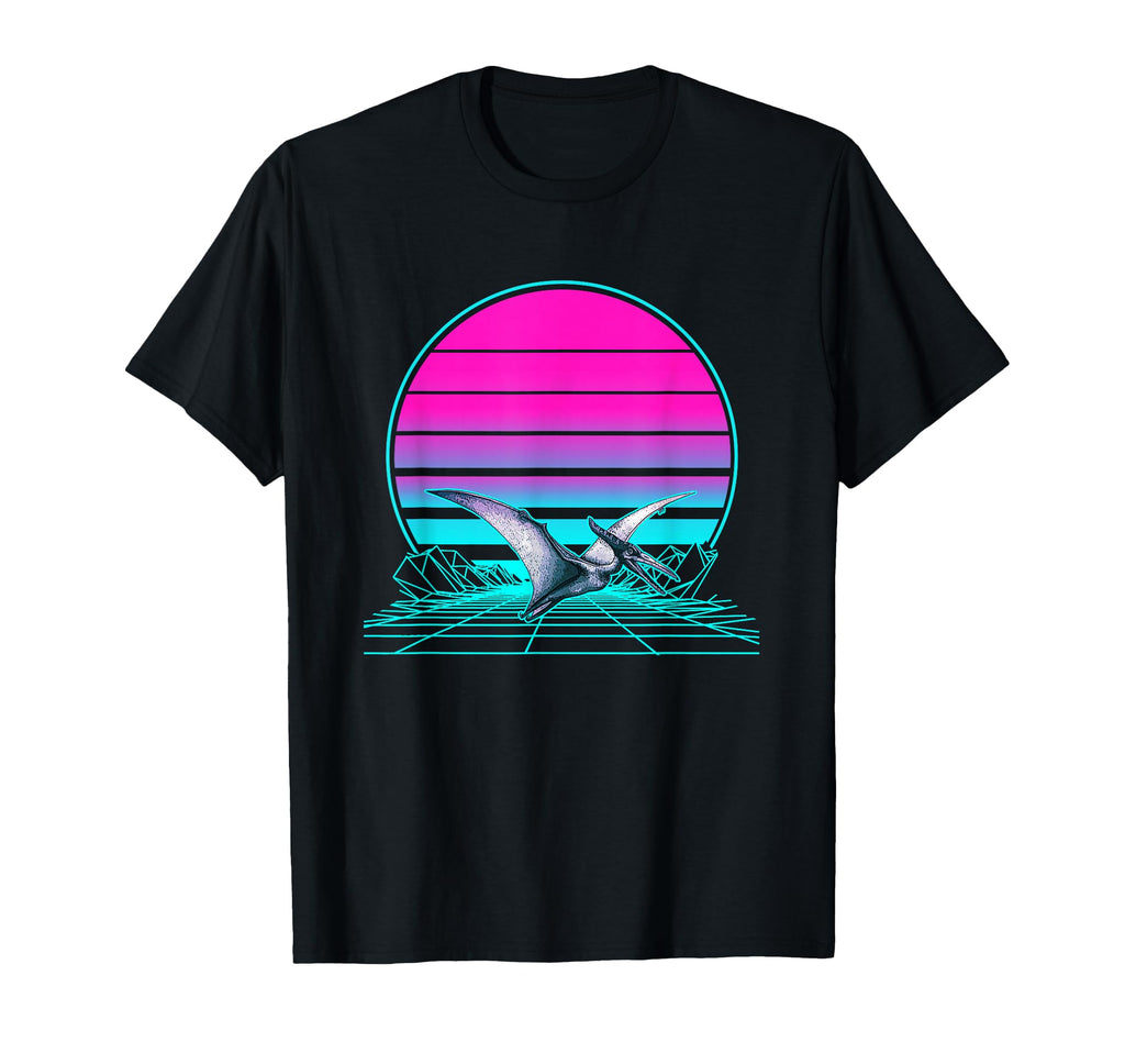 Sunset Pterodactyl T-Shirt - Novelty Apparel Men Women - T-Shirt, Sweatshirt, Hoodie