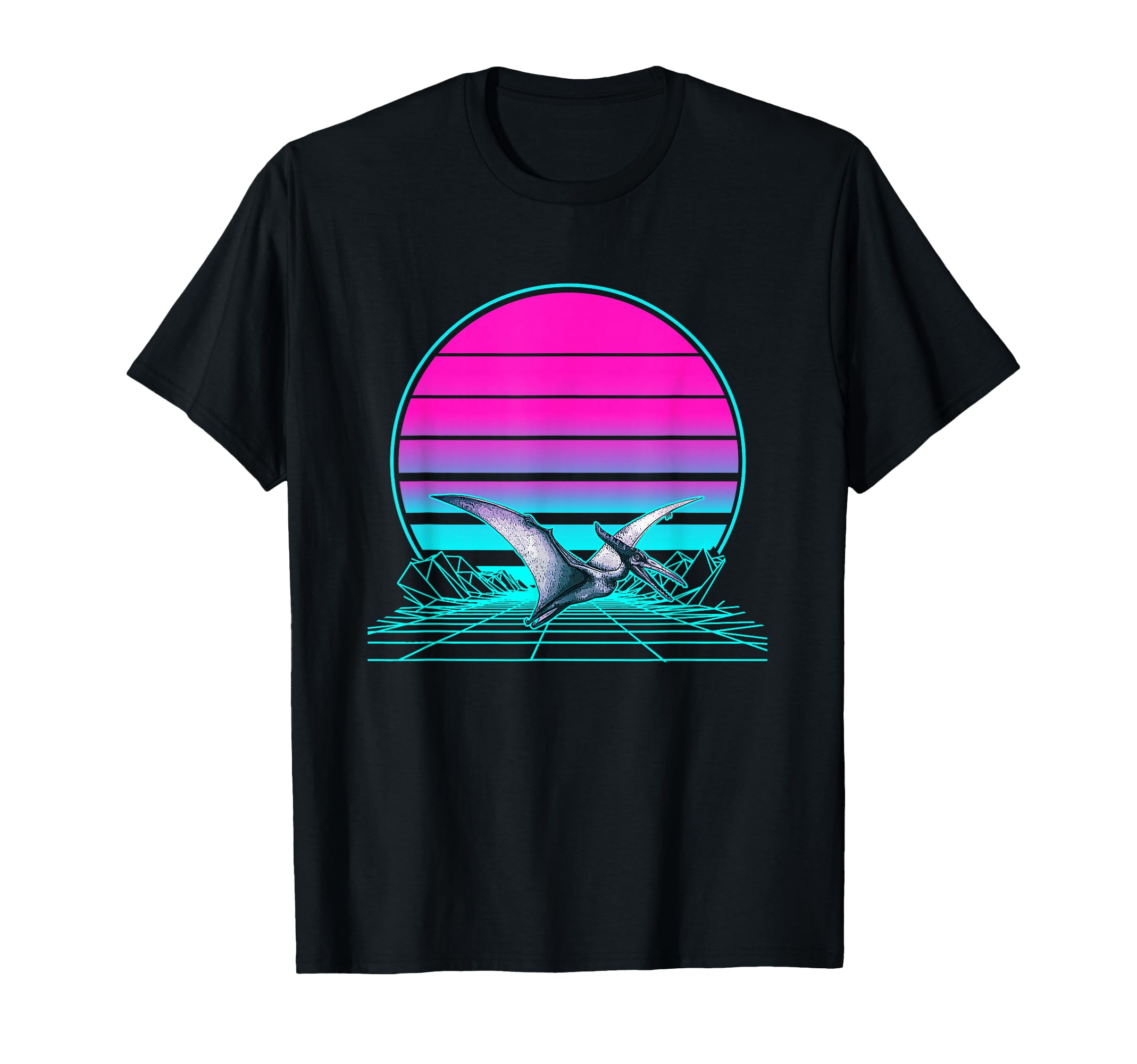 Sunset Pterodactyl T-Shirt - Novelty Apparel Men Women - T-Shirt, Sweatshirt, Hoodie