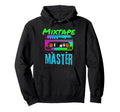 Mixtape Master 80S Vaporwave Cassette Hoodie - Custom Art Print for Adults - T-Shirt, Sweatshirt, Hoodie