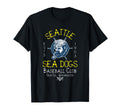 Seattle Sea Dogs Minor League Baseball T-Shirt - Fun Novelty Design Unisex - T-Shirt, Sweatshirt, Hoodie