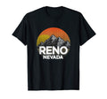 Reno Nevada Mountain Sunset T-Shirt - Novelty Apparel Men Women - T-Shirt, Sweatshirt, Hoodie
