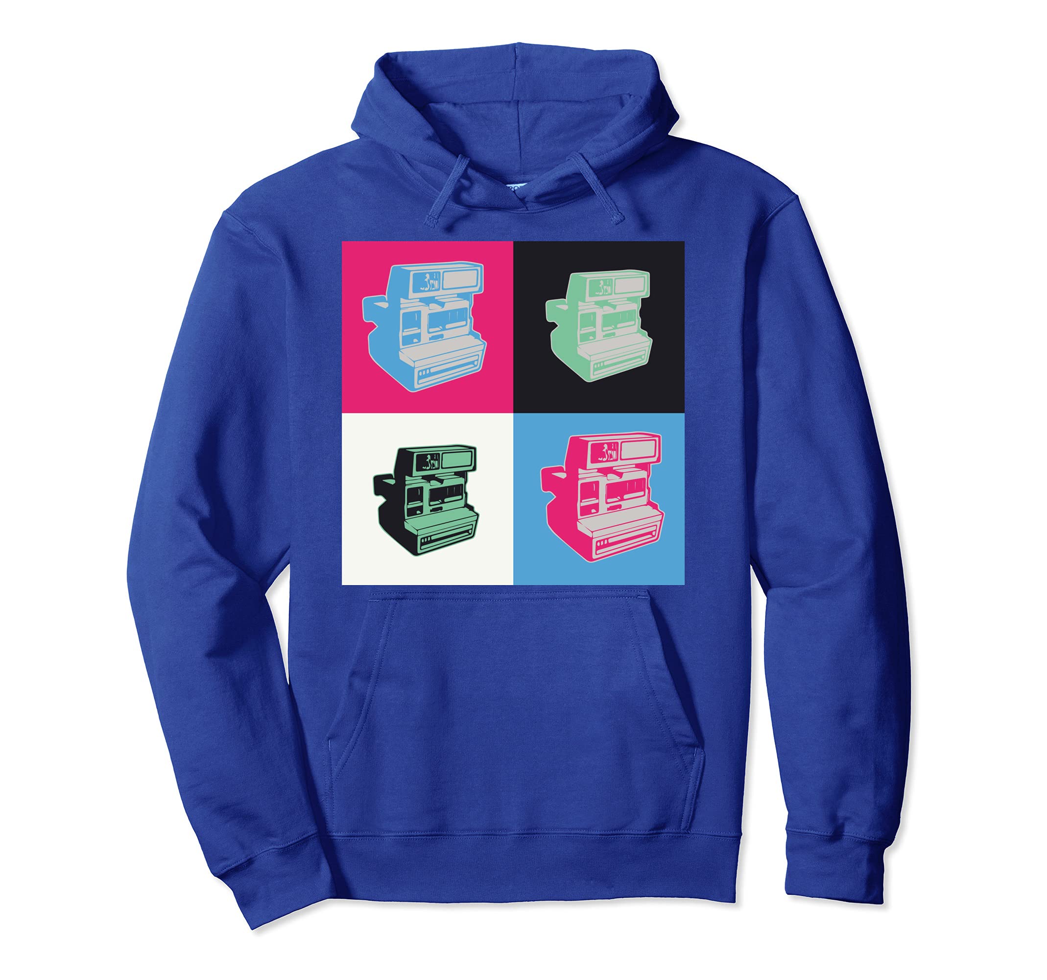 Pop Art 60S Instant Camera Artist Hoodie - Minimalist Print Unisex - T-Shirt, Sweatshirt, Hoodie