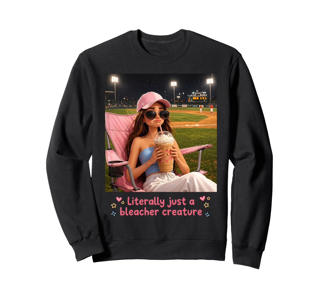 Literally Just Bleacher Creature Sweatshirt - Aesthetic Graphic Men Women - T-Shirt, Sweatshirt, Hoodie