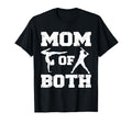 Mom Both Funny Baseball Gymnastics T-Shirt - Streetwear Style for Adults - T-Shirt, Sweatshirt, Hoodie