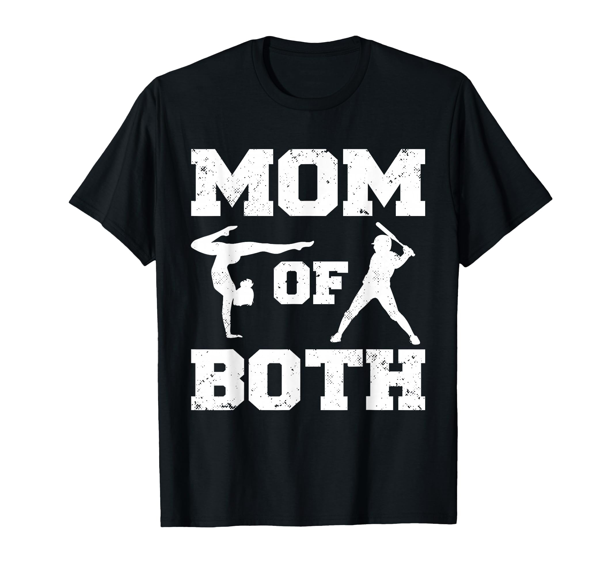 Mom Both Funny Baseball Gymnastics T-Shirt - Streetwear Style for Adults - T-Shirt, Sweatshirt, Hoodie