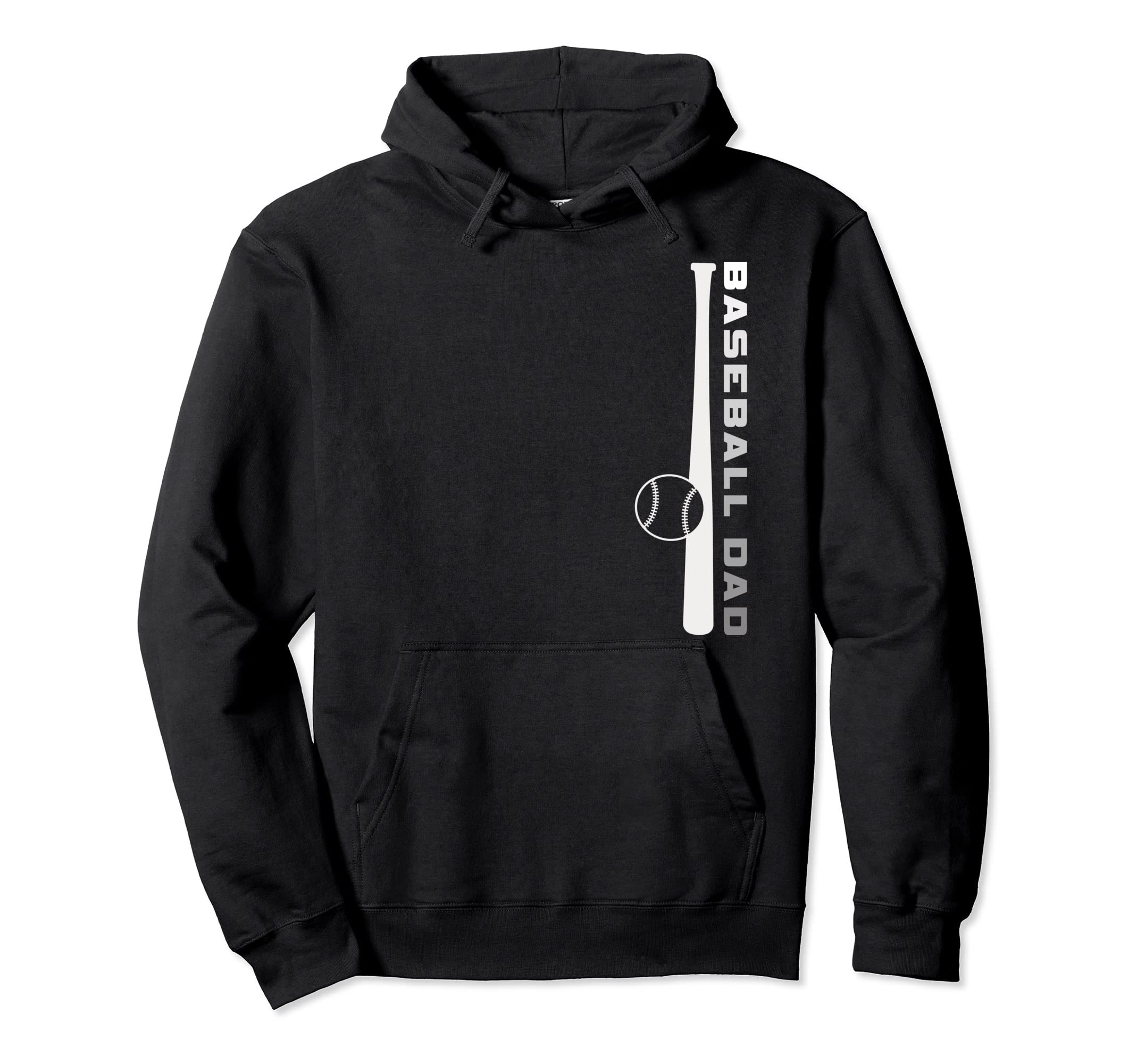 Baseball Dad Baseball Baseball Hoodie - Novelty Apparel Men Women - T-Shirt, Sweatshirt, Hoodie