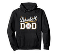 Baseball Dad Hoodie - Minimalist Print for Adults - T-Shirt, Sweatshirt, Hoodie