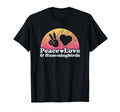 Peace Love And Hummingbirds T-Shirt - Aesthetic Graphic Men Women - T-Shirt, Sweatshirt, Hoodie