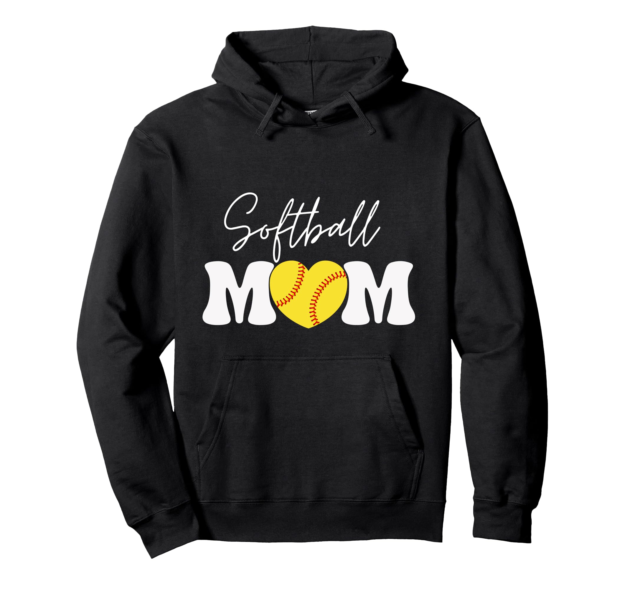 Softball Mom Baseball Mom Mothers Day Hoodie - Minimalist Print Unisex - T-Shirt, Sweatshirt, Hoodie