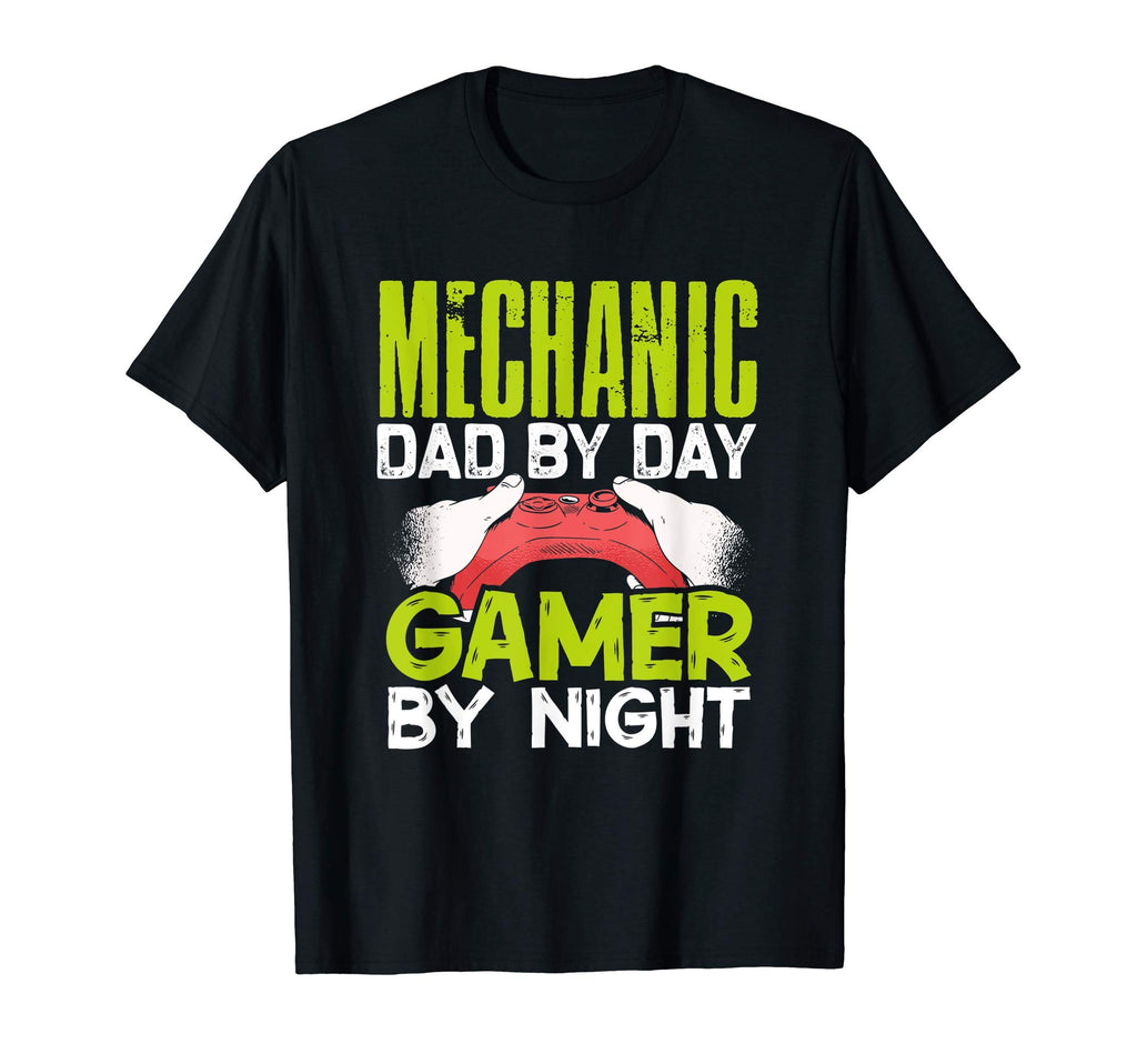 Mechanic Dad Day Gamer Night Fun Gamer T-Shirt - Unique Graphic for Adults - T-Shirt, Sweatshirt, Hoodie