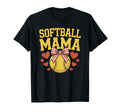 Softball Mama Baseball Sports Player T-Shirt - Minimalist Print for Adults - T-Shirt, Sweatshirt, Hoodie