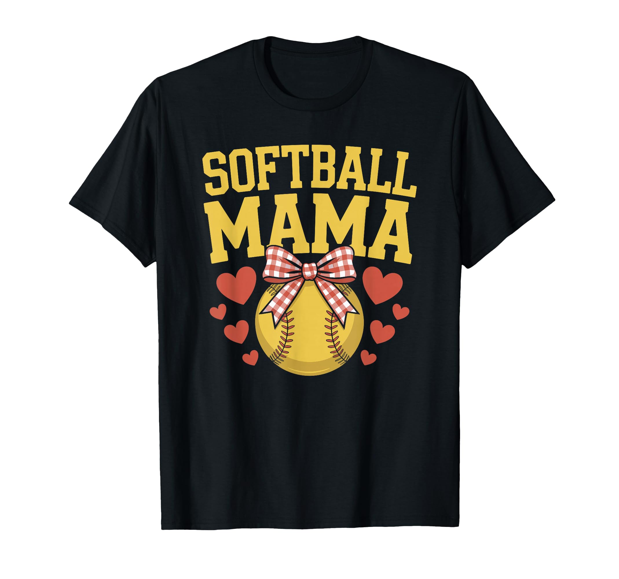 Softball Mama Baseball Sports Player T-Shirt - Minimalist Print for Adults - T-Shirt, Sweatshirt, Hoodie
