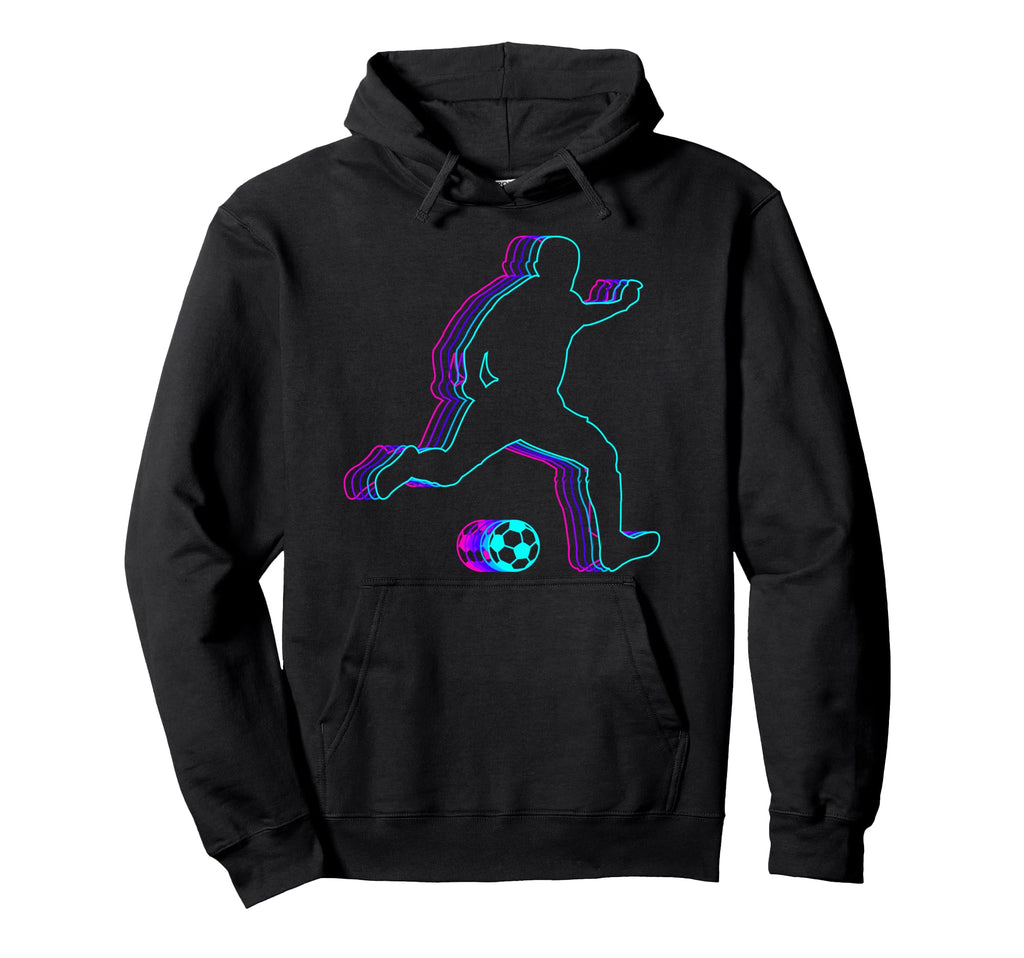 Soccer Player Team Coach Trainer Vaporwave Hoodie - Novelty Apparel Unisex - T-Shirt, Sweatshirt, Hoodie