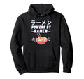 Powered Ramen Anime Japanese Kanji Ramen Hoodie - Trendy Graphic Men Women - T-Shirt, Sweatshirt, Hoodie