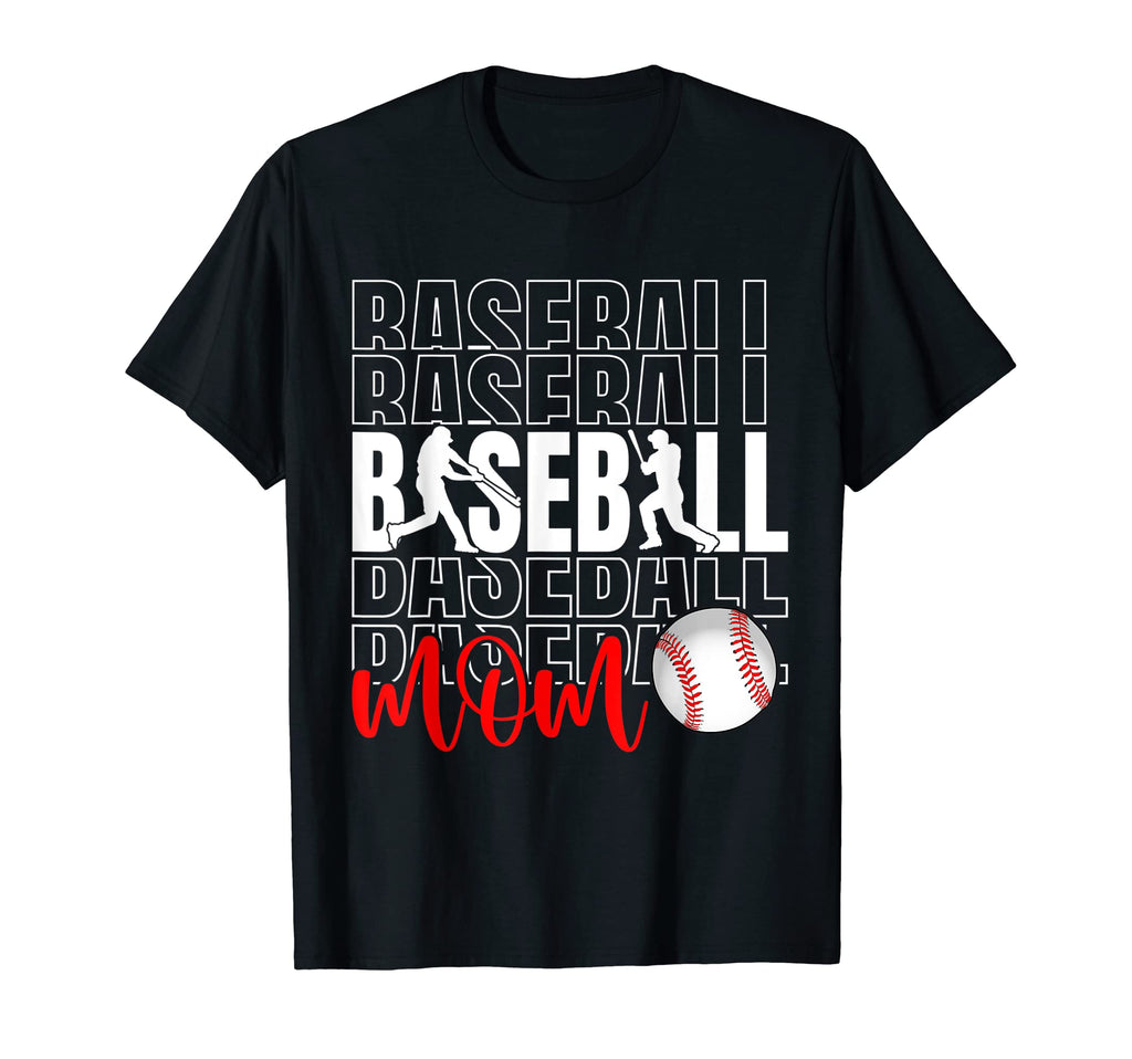 Baseball Mom Mothers Day Softball T-Shirt - Fun Novelty Design Men Women - T-Shirt, Sweatshirt, Hoodie