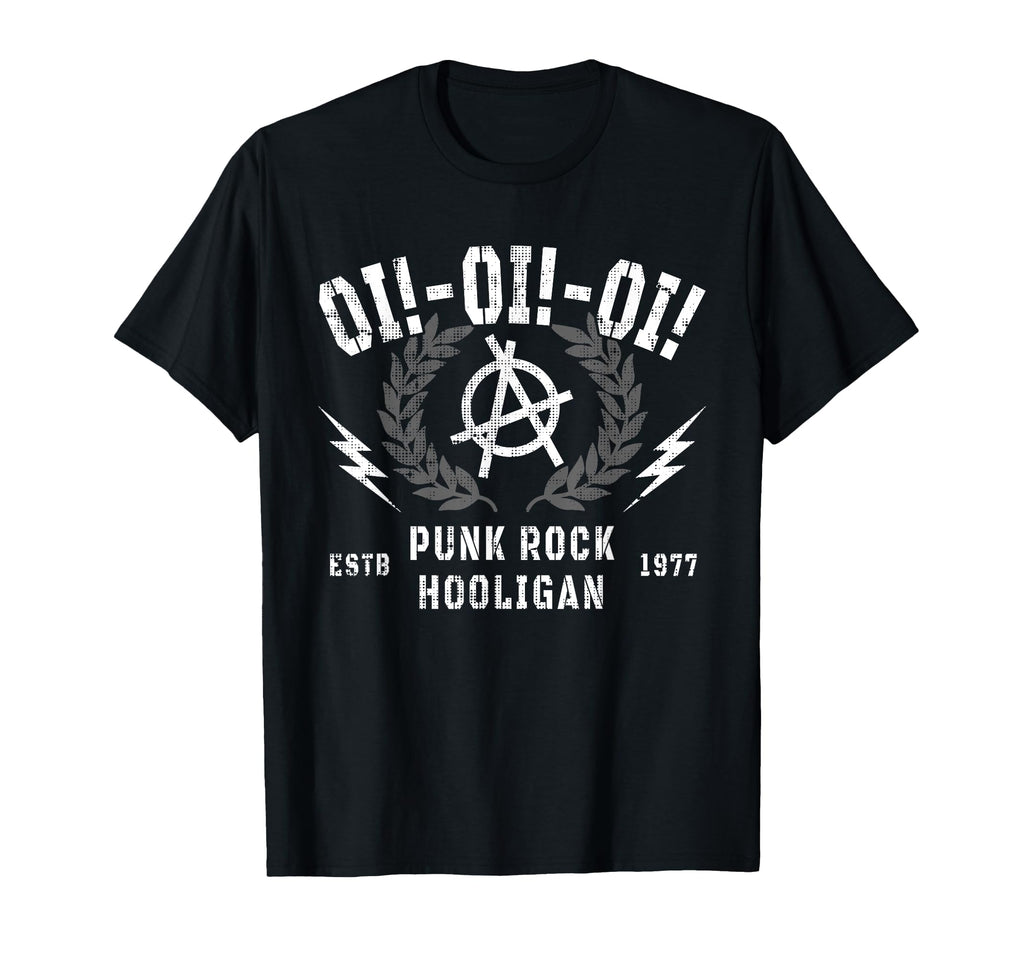 Oi Oi Oi Punk Rock Hooligan Oi T-Shirt - Casual Everyday Wear Men Women - T-Shirt, Sweatshirt, Hoodie